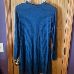 Perfect work dress or pair with leggings for the winter!